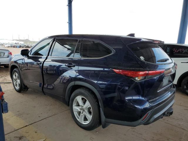 5TDCZRBH7MS542256 - 2021 TOYOTA HIGHLANDER L Mavi foto 2