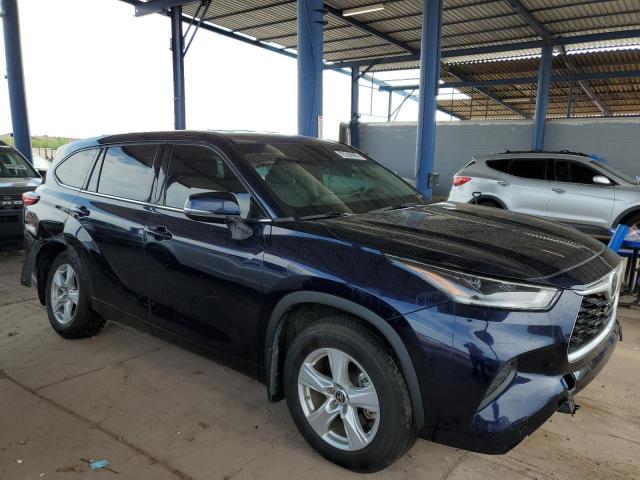 5TDCZRBH7MS542256 - 2021 TOYOTA HIGHLANDER L Mavi foto 4