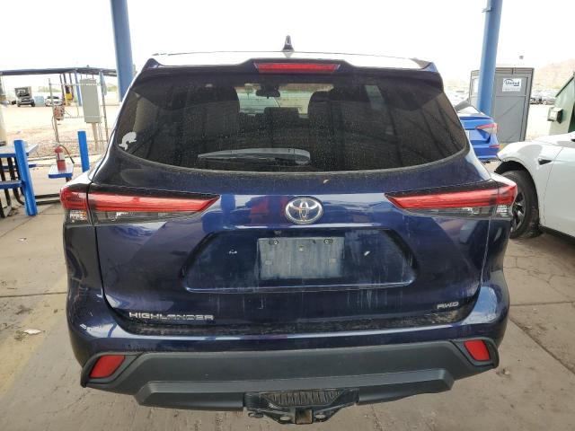 5TDCZRBH7MS542256 - 2021 TOYOTA HIGHLANDER L Mavi foto 6