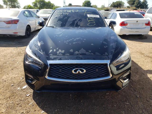 JN1EV7AR9JM437733 - 2018 INFINITI Q50 LUXE BLACK photo 5