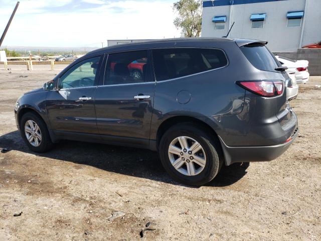 1GNKRGKD2DJ180404 - 2013 CHEVROLET TRAVERSE LT GRAY photo 2