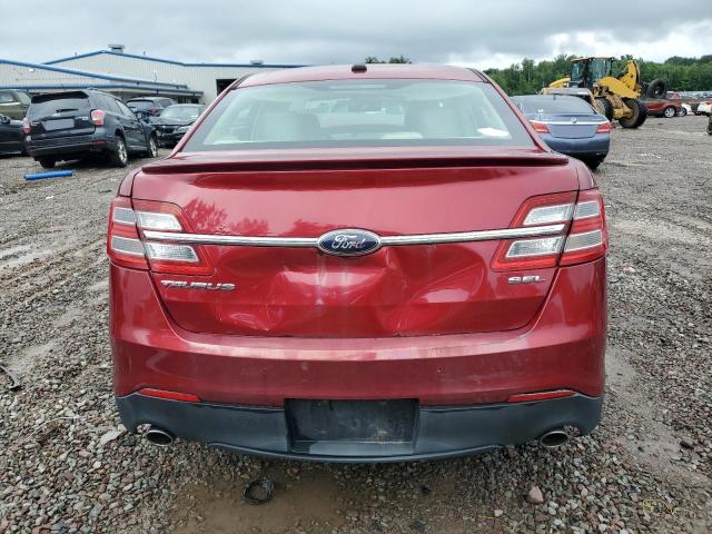 1FAHP2E85DG180345 - 2013 FORD TAURUS SEL BURGUNDY photo 6