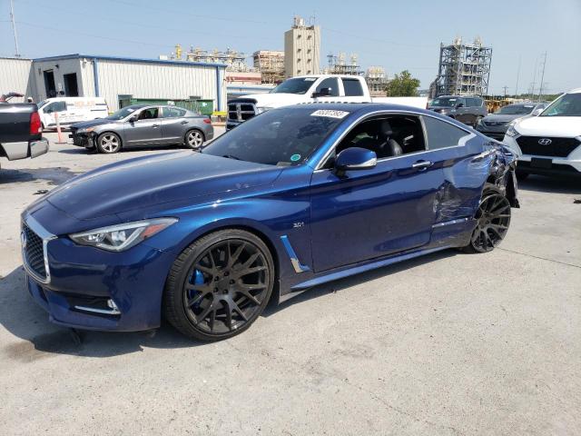 JN1EV7EK3HM362695 - 2017 INFINITI Q60 PREMIUM BLUE photo 1