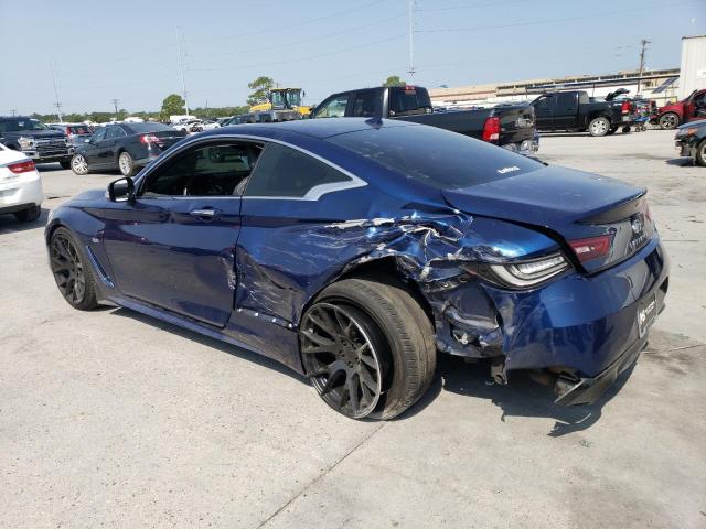 JN1EV7EK3HM362695 - 2017 INFINITI Q60 PREMIUM BLUE photo 2