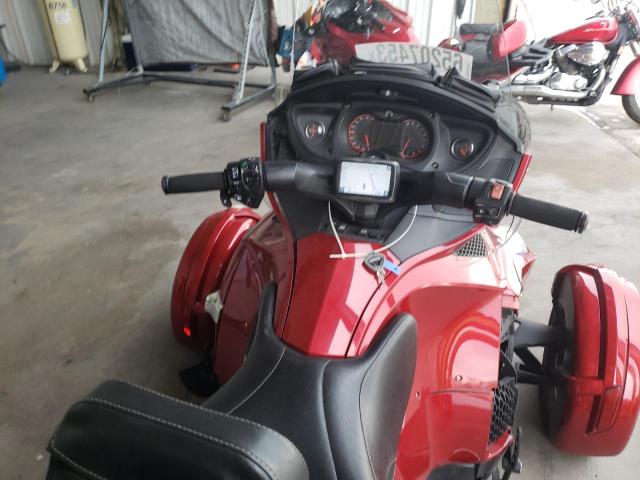 2BXNBDD21FV000839 - 2015 CAN-AM SPYDER ROA RT RED photo 5