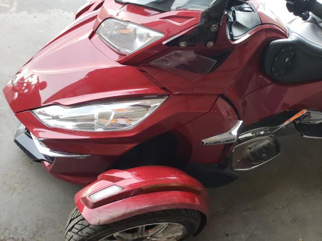 2BXNBDD21FV000839 - 2015 CAN-AM SPYDER ROA RT RED photo 9