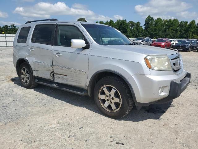 5FNYF38879B017583 - 2009 HONDA PILOT TOURING SILVER photo 4