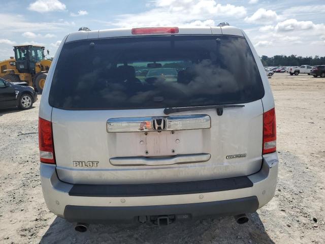 5FNYF38879B017583 - 2009 HONDA PILOT TOURING SILVER photo 6