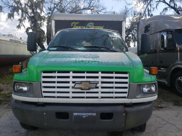 1GBE4C1234F522155 - 2004 CHEVROLET C4500 C4C0 GREEN photo 5