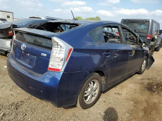 JTDKN3DU7A0034124 - 2010 TOYOTA PRIUS BLUE photo 3