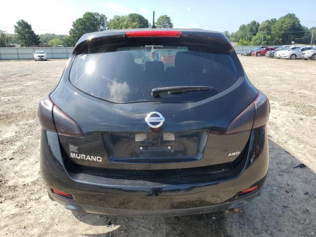 JN8AZ1MW6BW176960 - 2011 NISSAN MURANO S BLACK photo 6