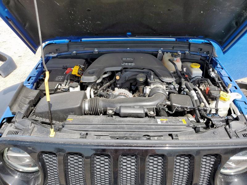 1C4HJXDG1MW830084 - 2021 JEEP WRANGLER U SPORT Կապույտ լուսանկար 12