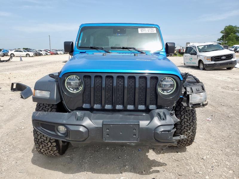 1C4HJXDG1MW830084 - 2021 JEEP WRANGLER U SPORT Կապույտ լուսանկար 5