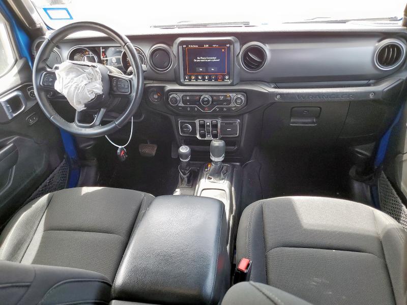 1C4HJXDG1MW830084 - 2021 JEEP WRANGLER U SPORT Կապույտ լուսանկար 8