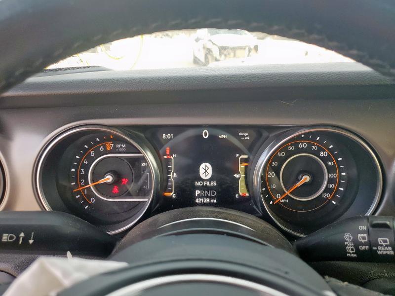 1C4HJXDG1MW830084 - 2021 JEEP WRANGLER U SPORT Կապույտ լուսանկար 9