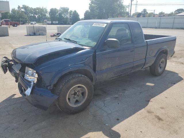 1GTDT19W428177063 - 2002 GMC SONOMA BLUE photo 1