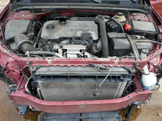1G1ZE5ST6HF210617 - 2017 CHEVROLET MALIBU LT RED photo 11