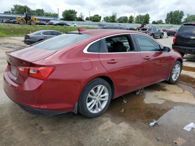 1G1ZE5ST6HF210617 - 2017 CHEVROLET MALIBU LT RED photo 3