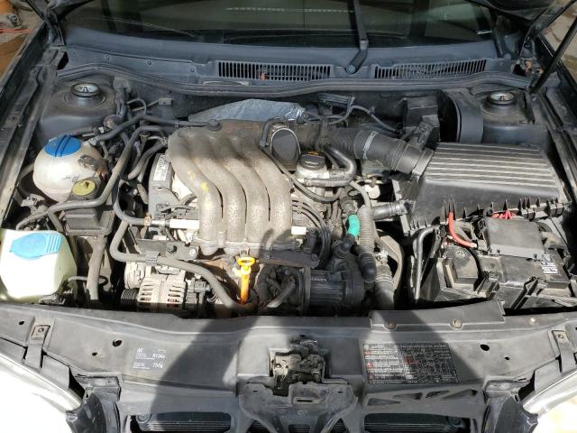 9BWFL61J964006706 - 2006 VOLKSWAGEN GOLF GL BLACK photo 11