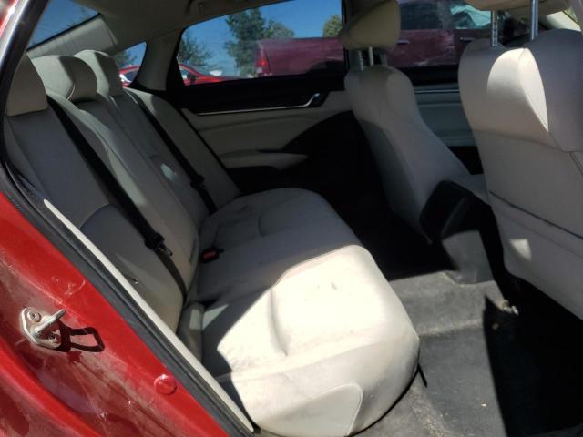 1HGCV1F11KA151206 - 2019 HONDA ACCORD LX MAROON photo 10