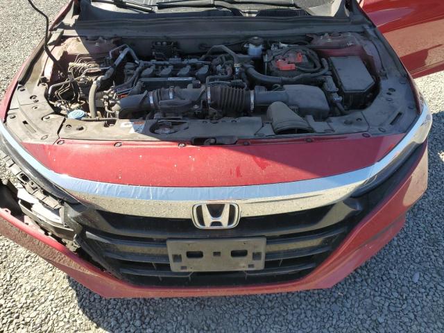 1HGCV1F11KA151206 - 2019 HONDA ACCORD LX MAROON photo 11