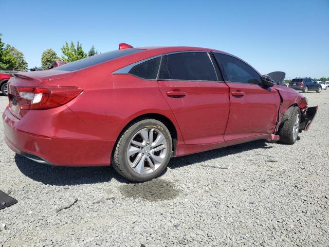 1HGCV1F11KA151206 - 2019 HONDA ACCORD LX MAROON photo 3