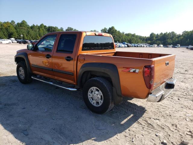 1GCDS136458225497 - 2005 CHEVROLET COLORADO ORANGE photo 2