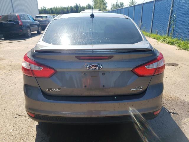 1FAHP3H27CL438755 - 2012 FORD FOCUS SEL GRAY photo 6