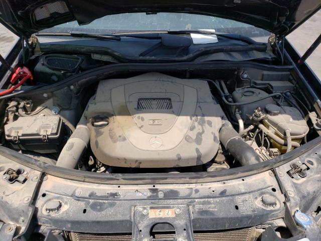 4JGBB8GB5AA618995 - 2010 MERCEDES-BENZ ML 350 4MATIC GRAY photo 12