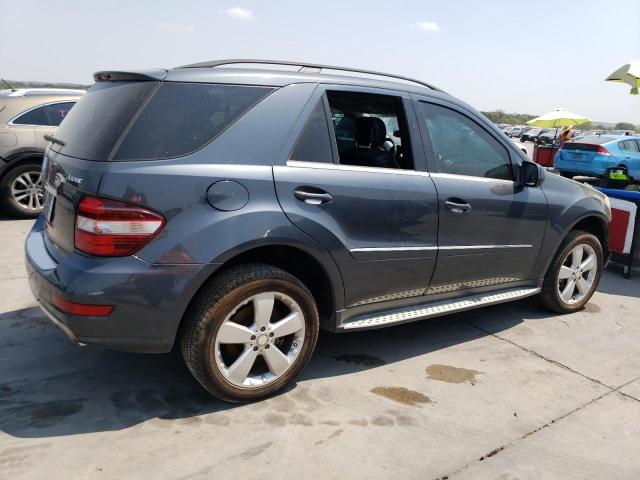 4JGBB8GB5AA618995 - 2010 MERCEDES-BENZ ML 350 4MATIC GRAY photo 3