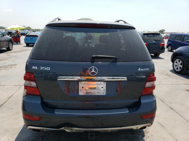 4JGBB8GB5AA618995 - 2010 MERCEDES-BENZ ML 350 4MATIC GRAY photo 6