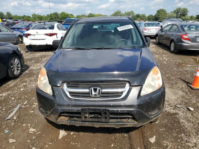 JHLRD78872C083204 - 2002 HONDA CR-V EX BLUE photo 5