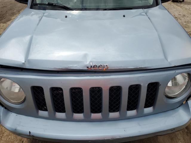 1C4NJRBB1DD243059 - 2013 JEEP PATRIOT SPORT BLUE photo 11
