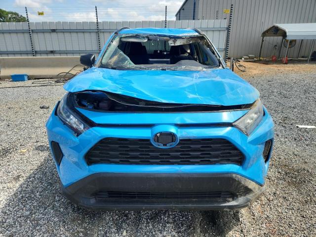 2T3LWRFV8KW007957 - 2019 TOYOTA RAV4 LE BLUE photo 5