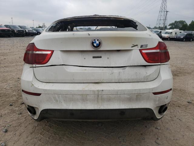 5UXFG2C54BLX05411 - 2011 BMW X6 XDRIVE35I WHITE photo 6