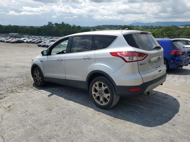 1FMCU9HX9DUD18605 - 2013 FORD ESCAPE SEL SILVER photo 2