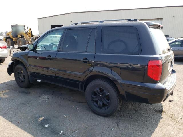 5FNYF18524B009734 - 2004 HONDA PILOT EXL BLACK photo 2