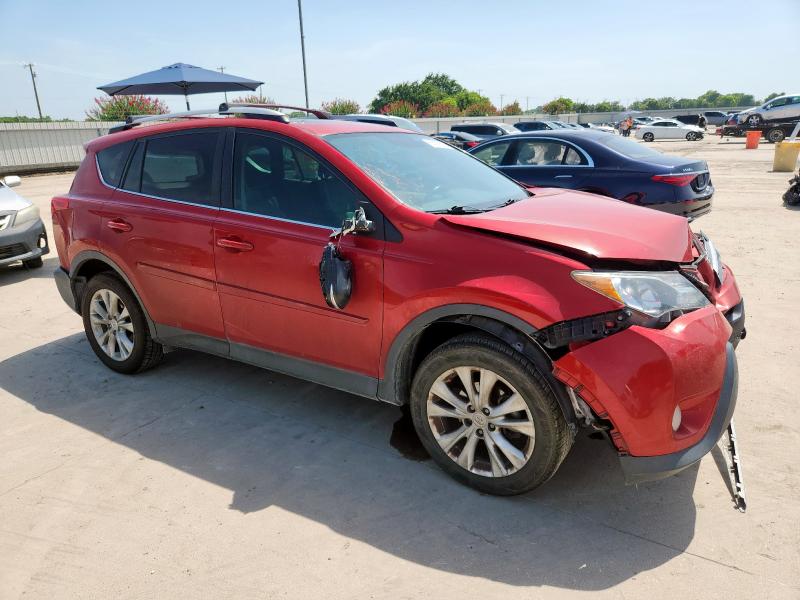 2T3DFREV5DW066800 - 2013 TOYOTA RAV4 LIMITED Qırmızı foto 4