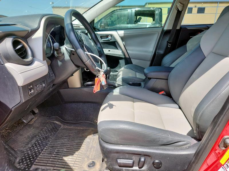 2T3DFREV5DW066800 - 2013 TOYOTA RAV4 LIMITED Qırmızı foto 7