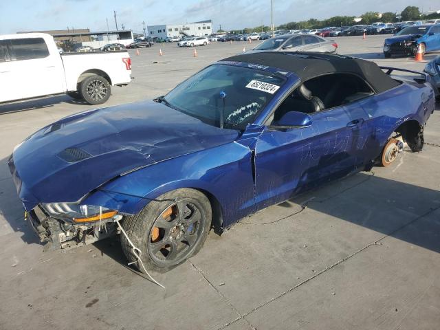 1FATP8UH7L5114940 - 2020 FORD MUSTANG BLUE photo 1