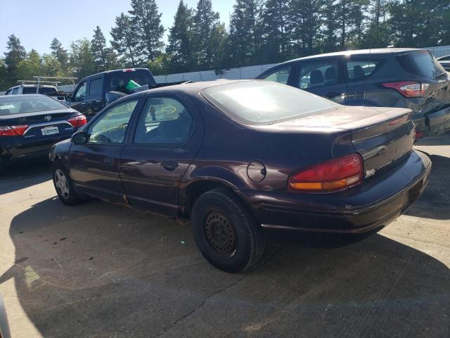 1B3EJ46X4VN590424 - 1997 DODGE STRATUS MAROON photo 2