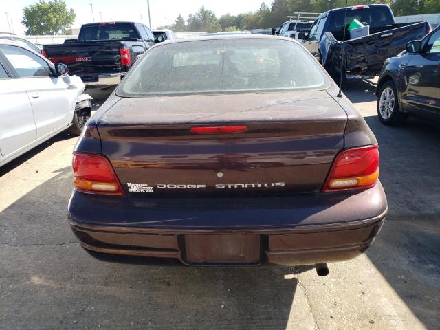 1B3EJ46X4VN590424 - 1997 DODGE STRATUS MAROON photo 6