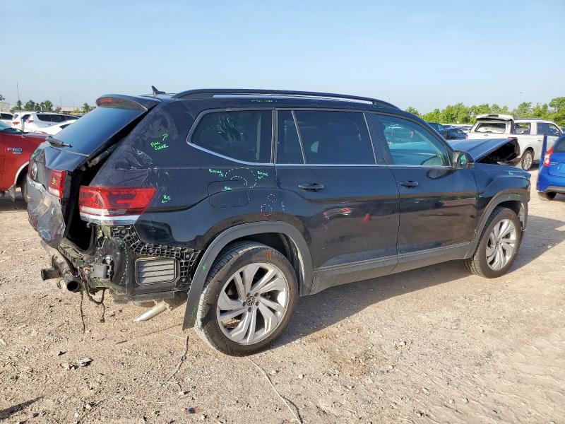 1V2WR2CA5MC561264 - 2021 VOLKSWAGEN ATLAS SE 黑色 照片 3