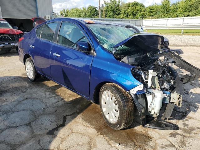 3N1CN7AP4KL870359 - 2019 NISSAN VERSA S BLUE photo 4