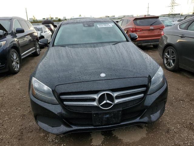 55SWF4KB1HU194693 - 2017 MERCEDES-BENZ C 300 4MATIC BLACK photo 5