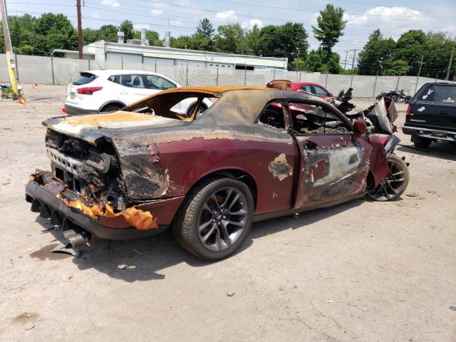 2C3CDZFJ0LH205456 - 2020 DODGE CHALLENGER R/T SCAT PACK BURGUNDY photo 3