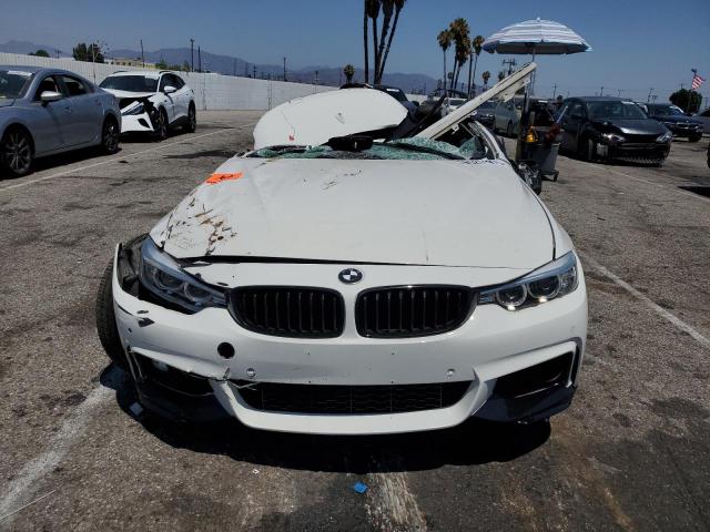 WBA3V7C59FP772217 - 2015 BMW 428 I SULEV WHITE photo 5