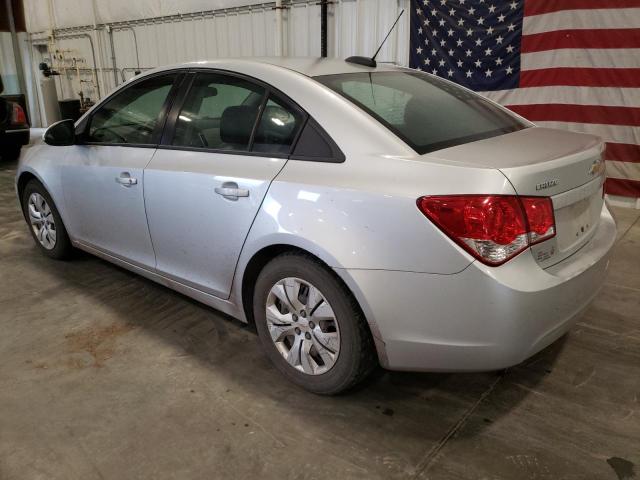 1G1PC5SH7G7186166 - 2016 CHEVROLET CRUZE LIMI LS SILVER photo 2