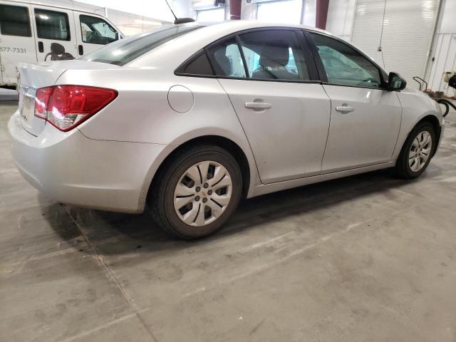 1G1PC5SH7G7186166 - 2016 CHEVROLET CRUZE LIMI LS SILVER photo 3