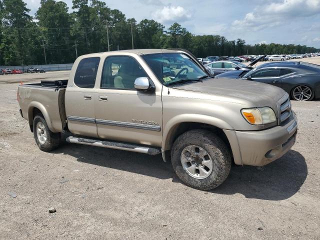 5TBRU34125S447054 - 2005 TOYOTA TUNDRA ACCESS CAB SR5 GOLD photo 4